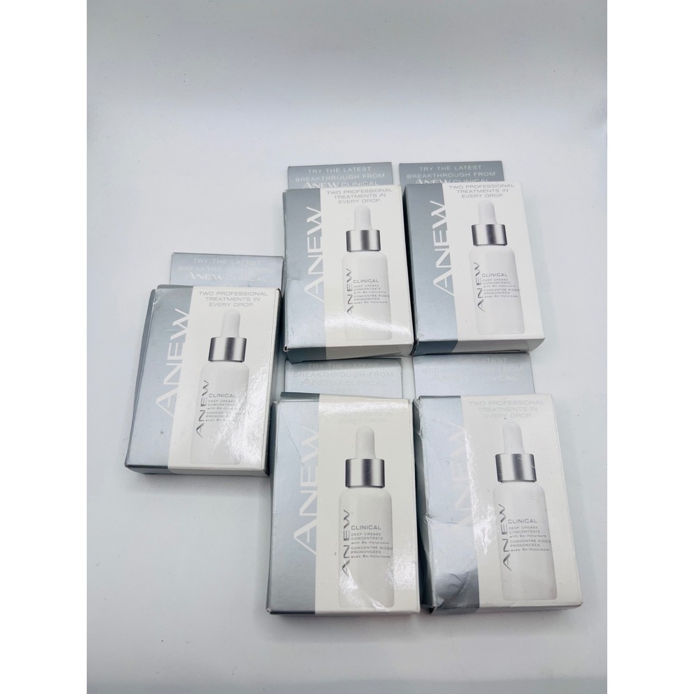 Avon Anew‎ Clinical Deep Crease Concentrate 5 Pack Samples 3mL/0.1 oz EACH 2004